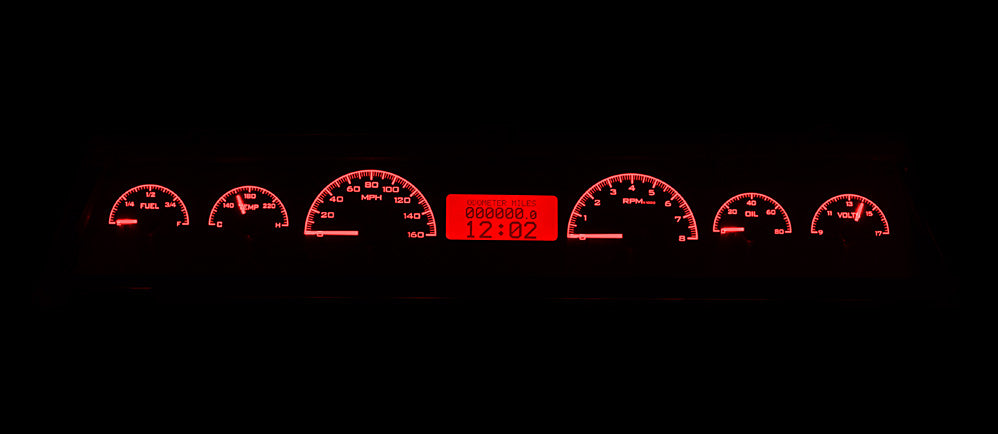 Dakota Digital Gauges, 1966-1967 Chevelle El Camino VHX