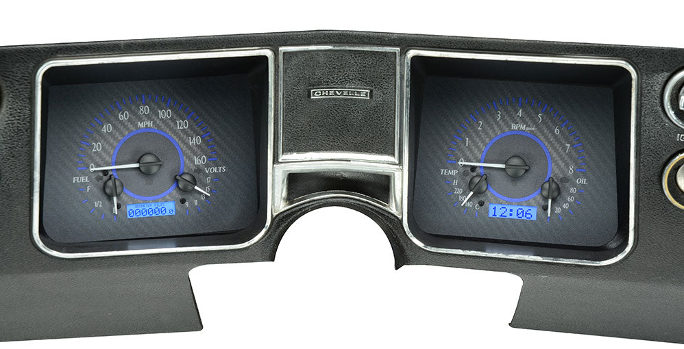 Dakota Digital Gauges, 1968 Chevelle El Camino VHX