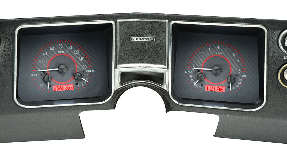 Dakota Digital Gauges, 1968 Chevelle El Camino VHX