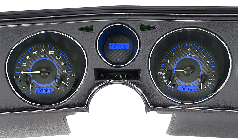 Dakota Digital Gauges, 1969 Chevelle El Camino VHX
