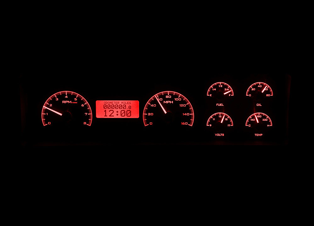 Dakota Digital Gauges, 1970-1972 Chevelle El Camino Non SS VHX