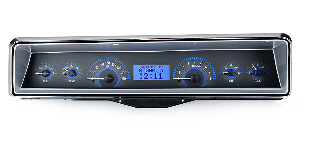 Dakota Digital Gauges, 1966-1967 Nova VHX