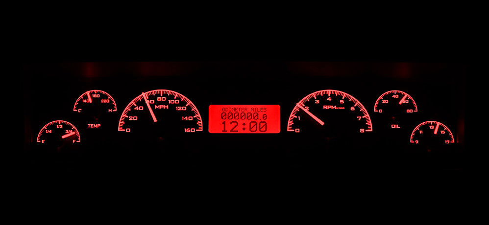 Dakota Digital Gauges, 1969-1976 Nova VHX