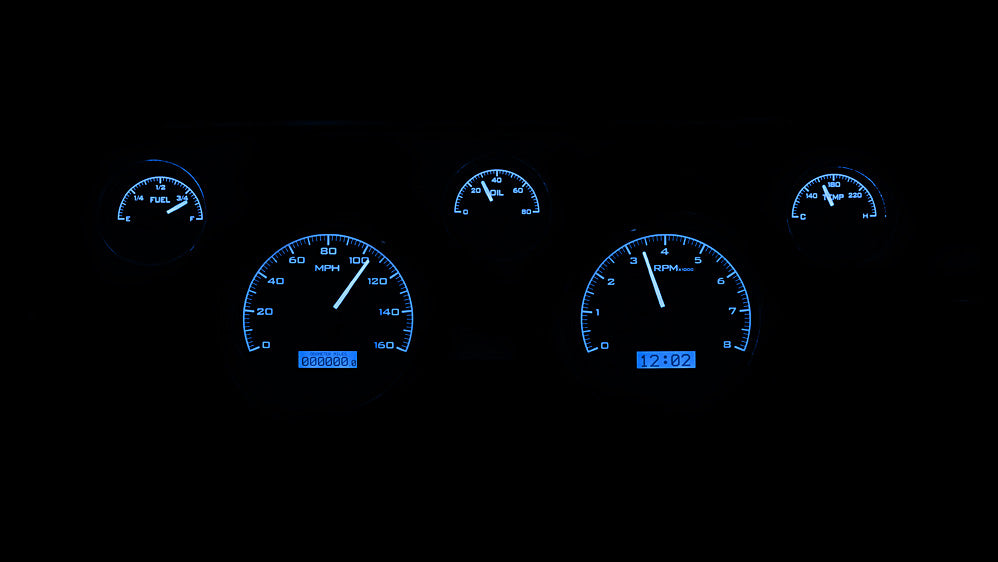 Dakota Digital Gauges, 1967-1968 Mustang VHX