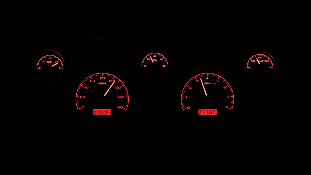 Dakota Digital Gauges, 1967-1968 Mustang VHX
