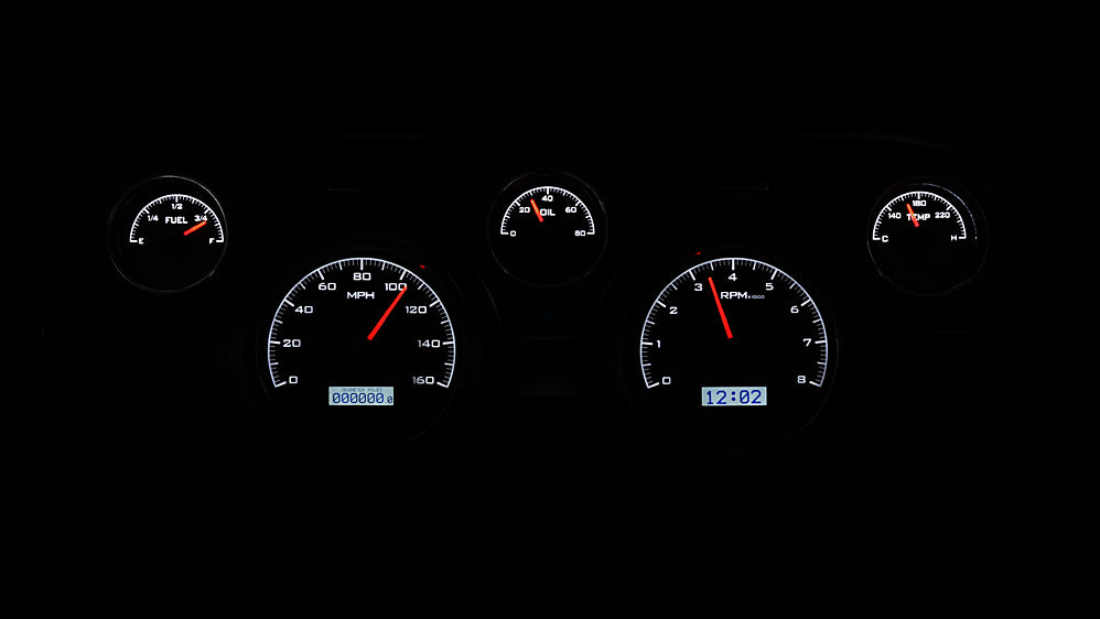 Dakota Digital Gauges, 1967-1968 Mustang VHX
