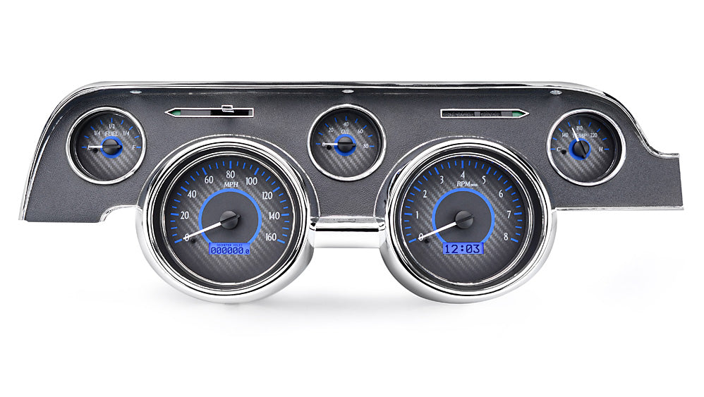 Dakota Digital Gauges, 1967-1968 Mustang VHX