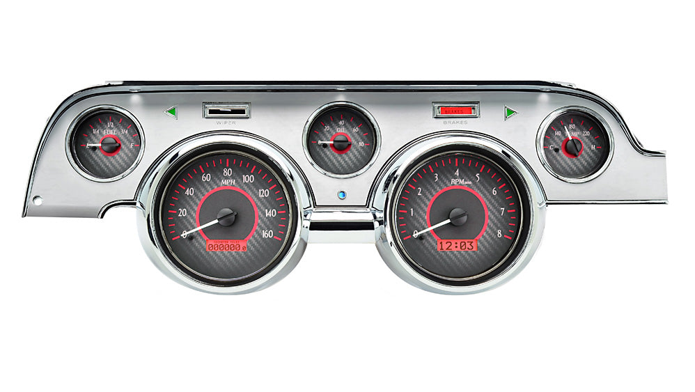 Dakota Digital Gauges, 1967-1968 Mustang VHX