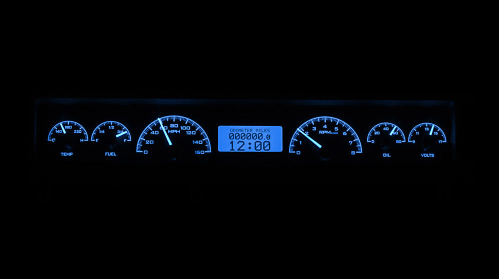 Dakota Digital Gauges, 1966-1967 Fairlane VHX