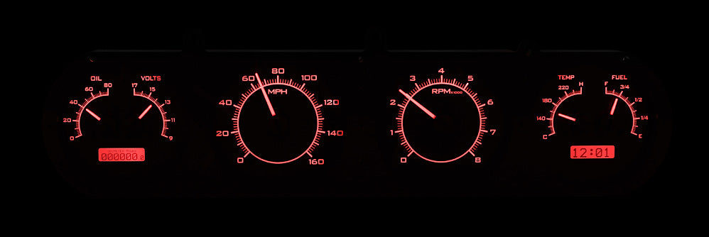 Dakota Digital Gauges, 1964-1967 Gto Lemans Tempest VHX