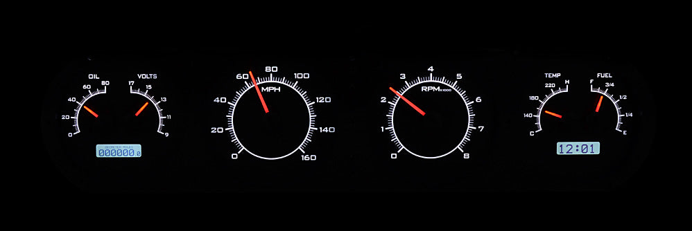 Dakota Digital Gauges, 1964-1967 Gto Lemans Tempest VHX