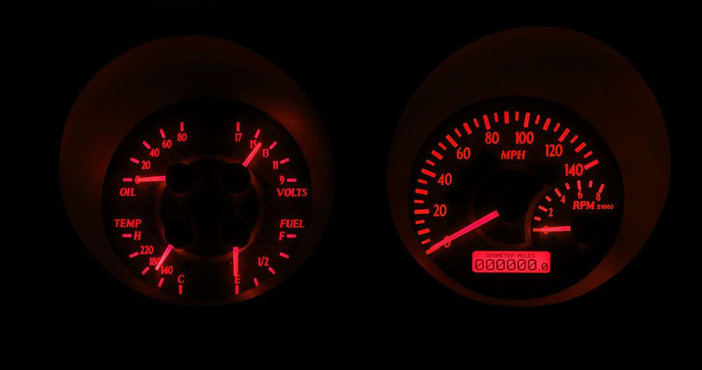 Dakota Digital Gauges, 1969 Firebird VHX