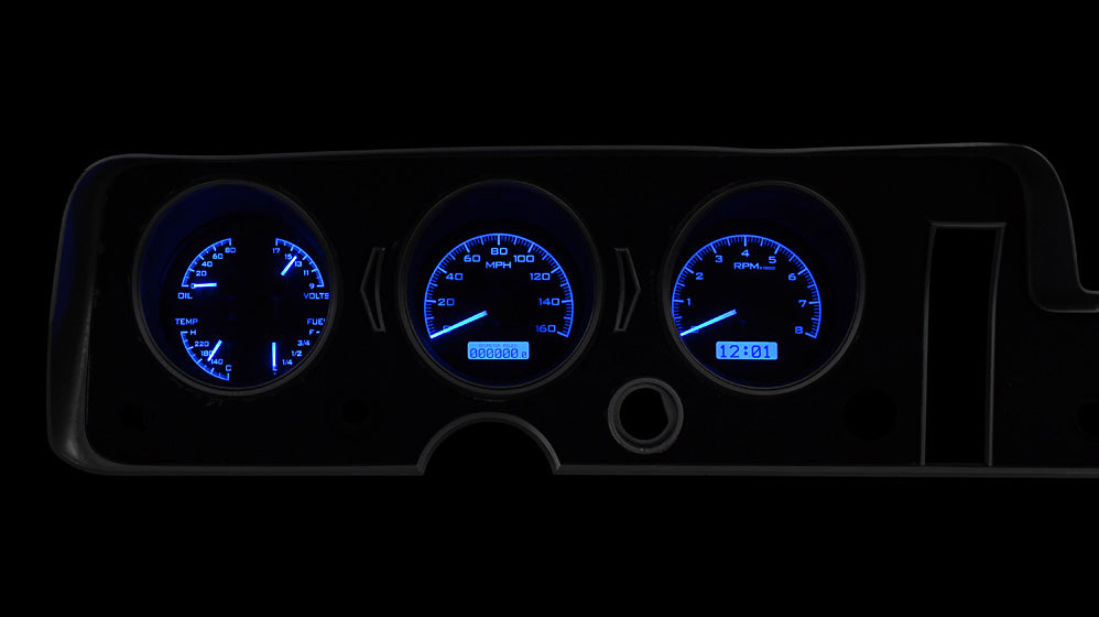 Dakota Digital Gauges, 1968 Gto Lemans Tempest VHX