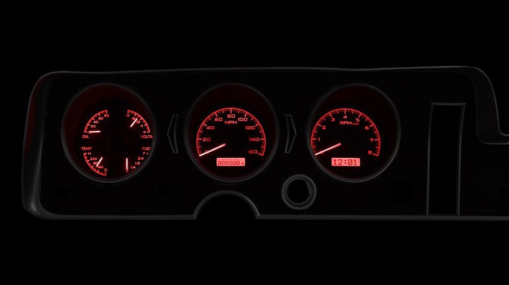 Dakota Digital Gauges, 1968 Gto Lemans Tempest VHX
