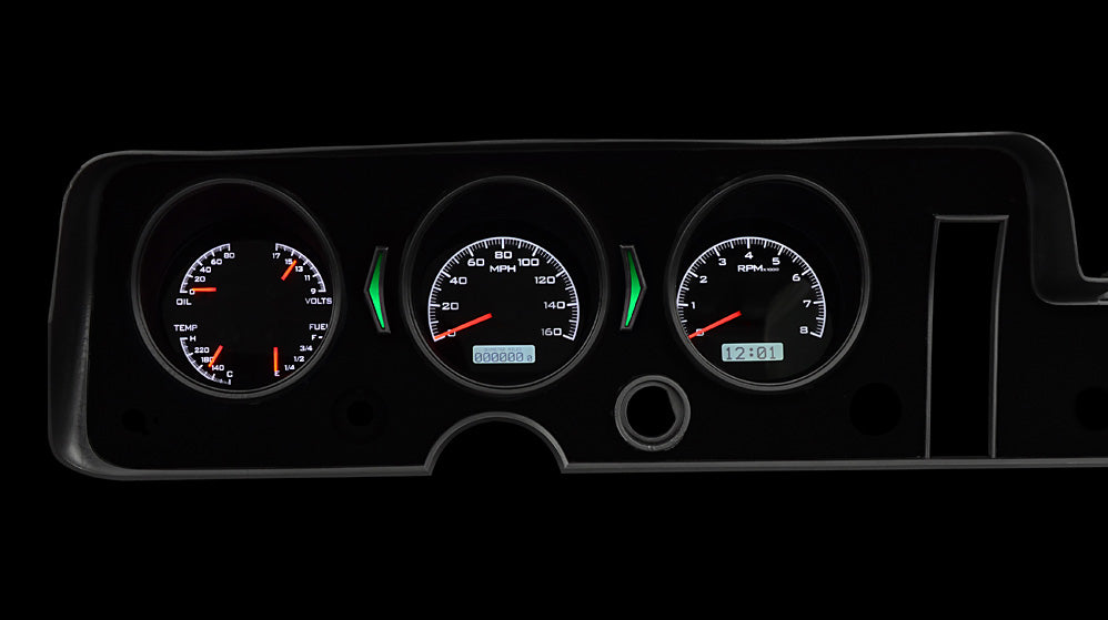 Dakota Digital Gauges, 1968 Gto Lemans Tempest VHX