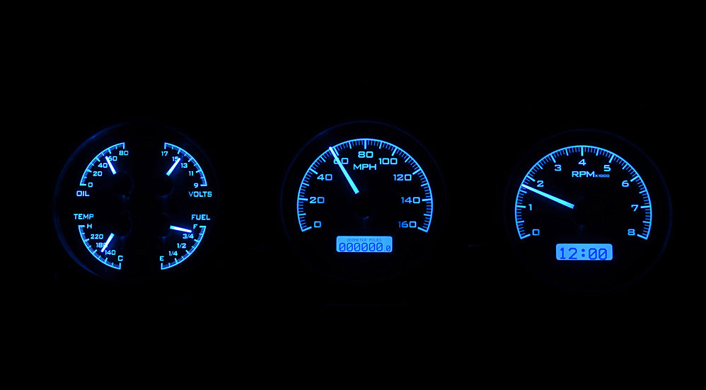 Dakota Digital Gauges, 1970-1972 Gto Lemans VHX