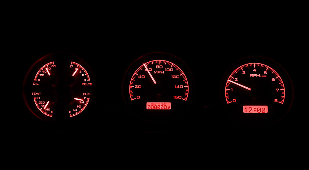 Dakota Digital Gauges, 1970-1972 Gto Lemans VHX