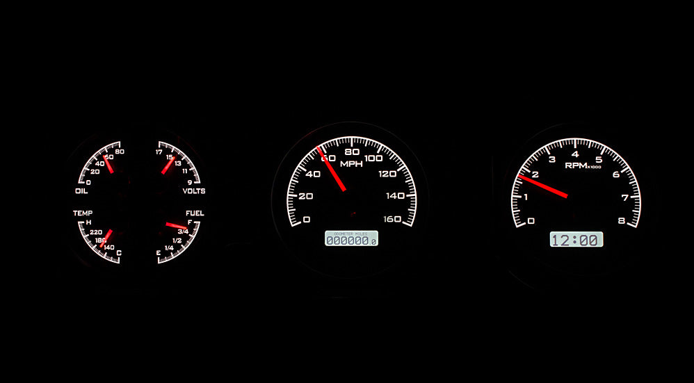 Dakota Digital Gauges, 1970-1972 Gto Lemans VHX