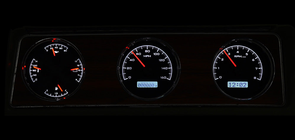Dakota Digital Gauges, 1970-1972 Oldsmobile Cutlass VHX
