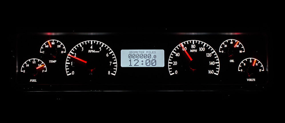 Dakota Digital Gauges, 1968-1969 Buick Skylark VHX
