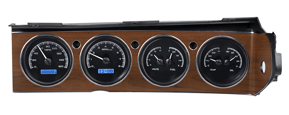 Dakota Digital Gauges, 1970-1974 Dodge Challenger & Plymouth Cuda With Rallye Dash VHX