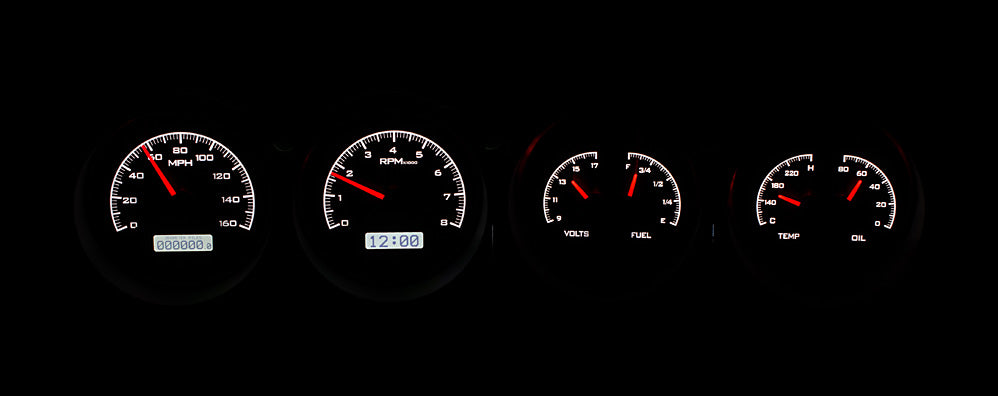 Dakota Digital Gauges, 1970-1974 Dodge Challenger & Plymouth Cuda With Rallye Dash VHX