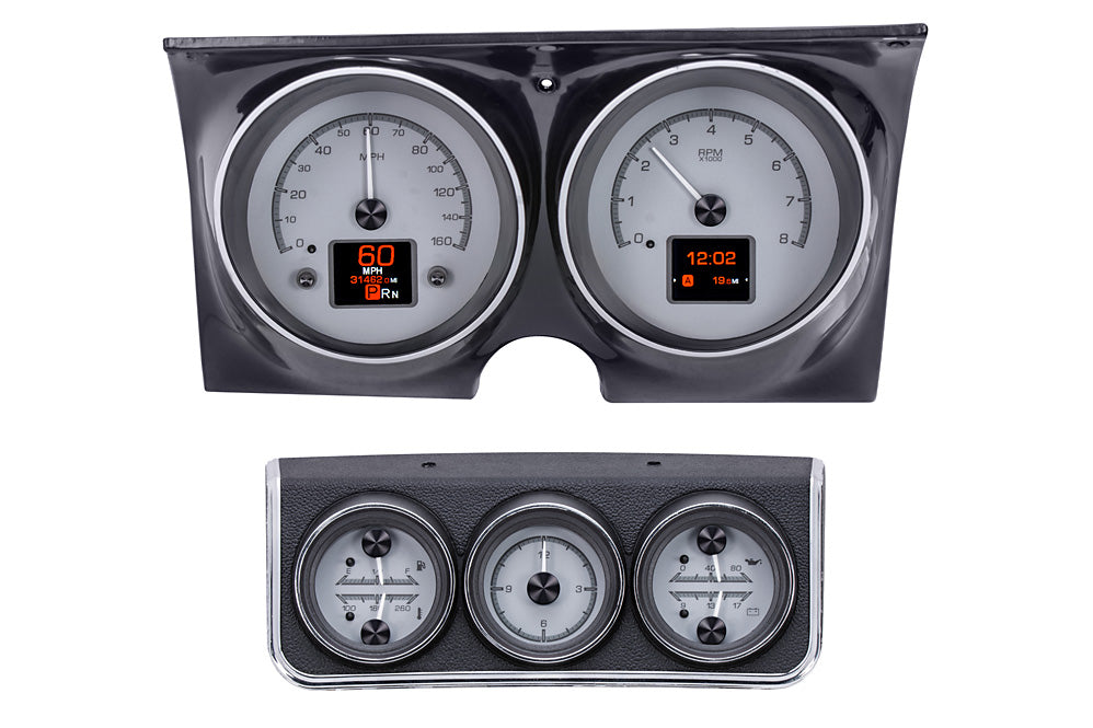 Dakota Digital Gauges, 1967 Camaro Dakota Digital HDX With Console Gauges