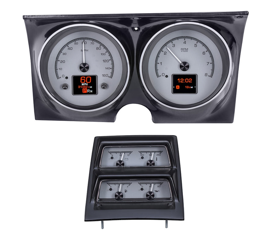 Dakota Digital Gauges, 1968 Camaro Dakota Digital HDX With Console Gauges