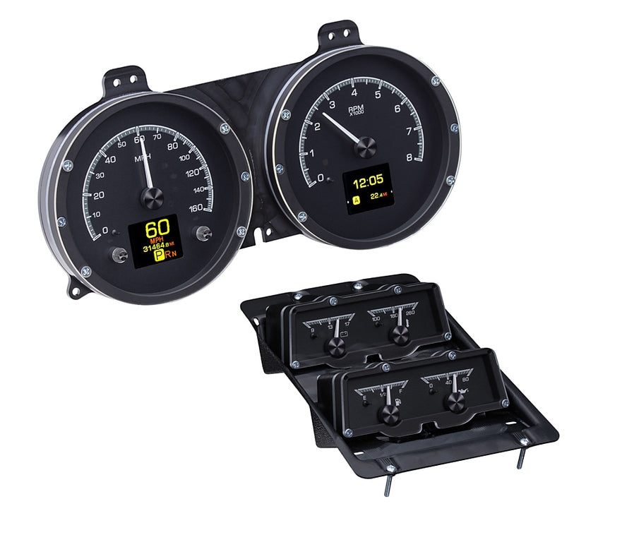 Dakota Digital Gauges, 1968 Camaro Dakota Digital HDX With Console Gauges