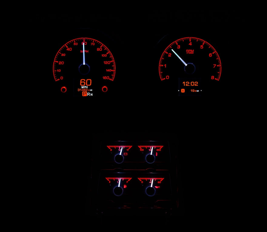 Dakota Digital Gauges, 1968 Camaro Dakota Digital HDX With Console Gauges