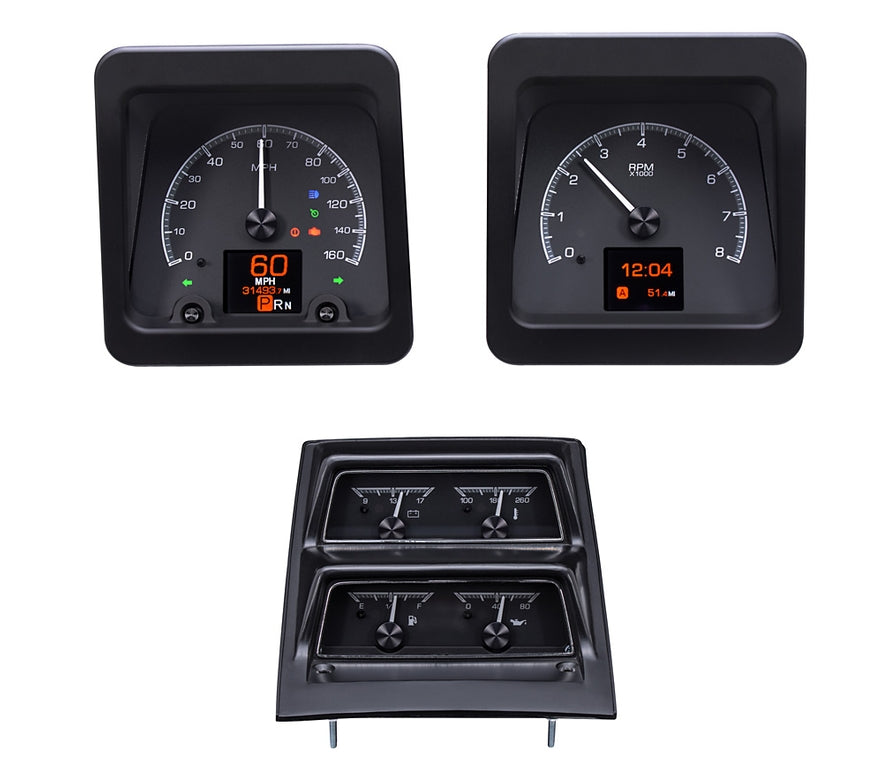 Dakota Digital Gauges, 1969 Camaro With Console Gauges HDX