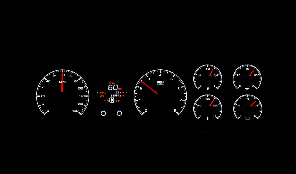 Dakota Digital Gauges, 1970-1972 Chevelle El Camino HDX Non SS