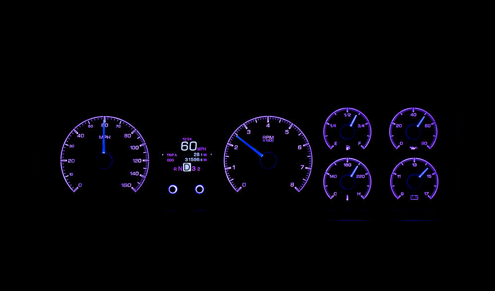 Dakota Digital Gauges, 1970-1972 Chevelle El Camino HDX Non SS