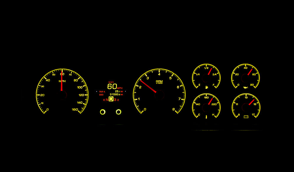 Dakota Digital Gauges, 1970-1972 Chevelle El Camino HDX Non SS