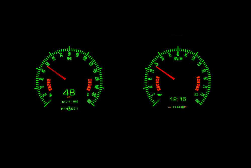 Dakota Digital Gauges, 1968 Camaro No Console Gauges RTX