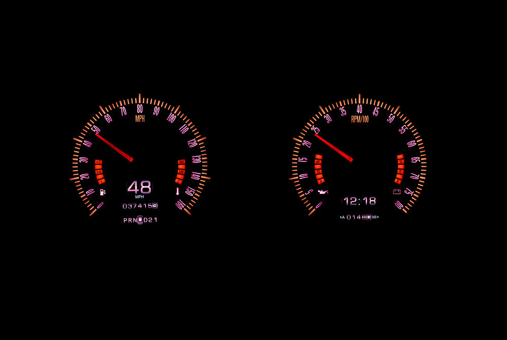 Dakota Digital Gauges, 1968 Camaro No Console Gauges RTX