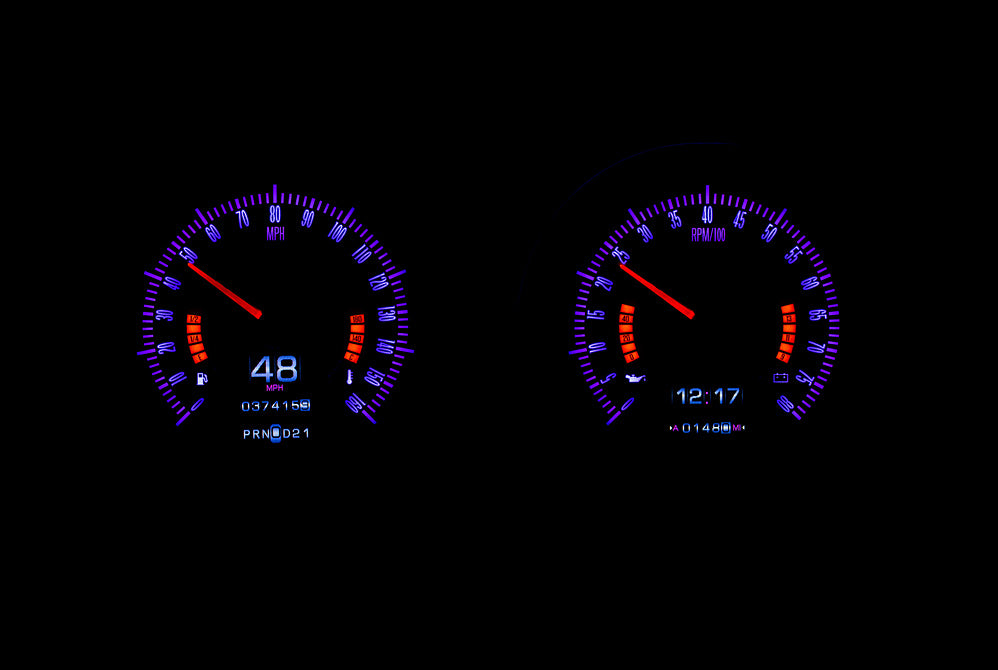 Dakota Digital Gauges, 1968 Camaro No Console Gauges RTX