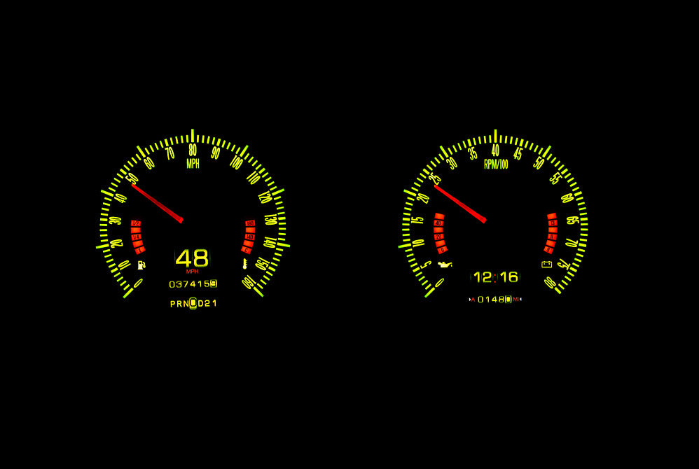 Dakota Digital Gauges, 1968 Camaro No Console Gauges RTX