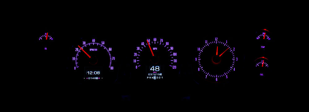 Dakota Digital Gauges, 1970-1972 Chevelle El Camino, Monte Carlo SS Dakota Digital RTX