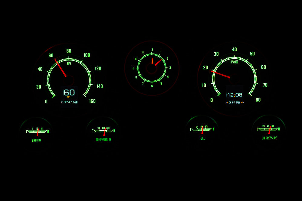 Dakota Digital Gauges, 1967-1972 Chevy Truck RTX