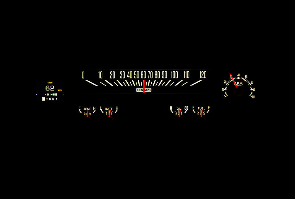 Dakota Digital Gauges, 1964-1966 Chevy Truck RTX