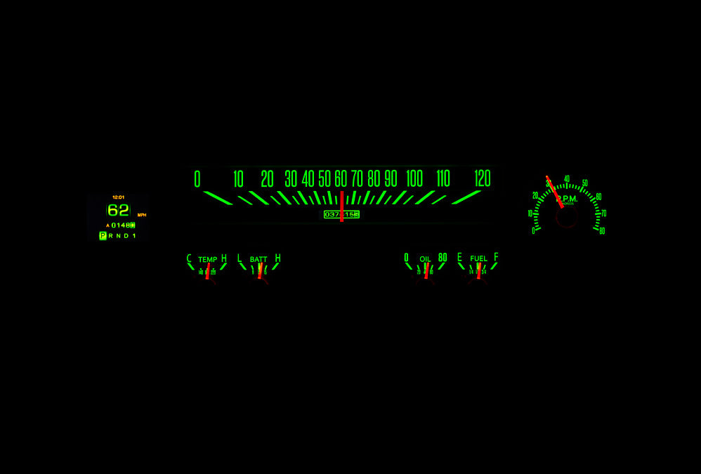 Dakota Digital Gauges, 1964-1966 Chevy Truck RTX