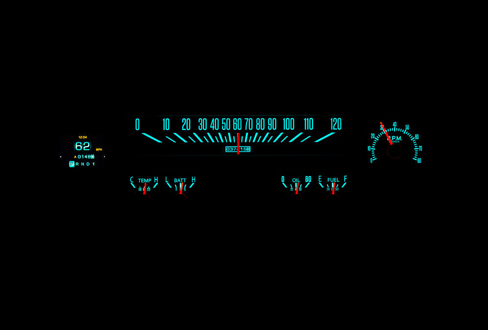 Dakota Digital Gauges, 1964-1966 Chevy Truck RTX