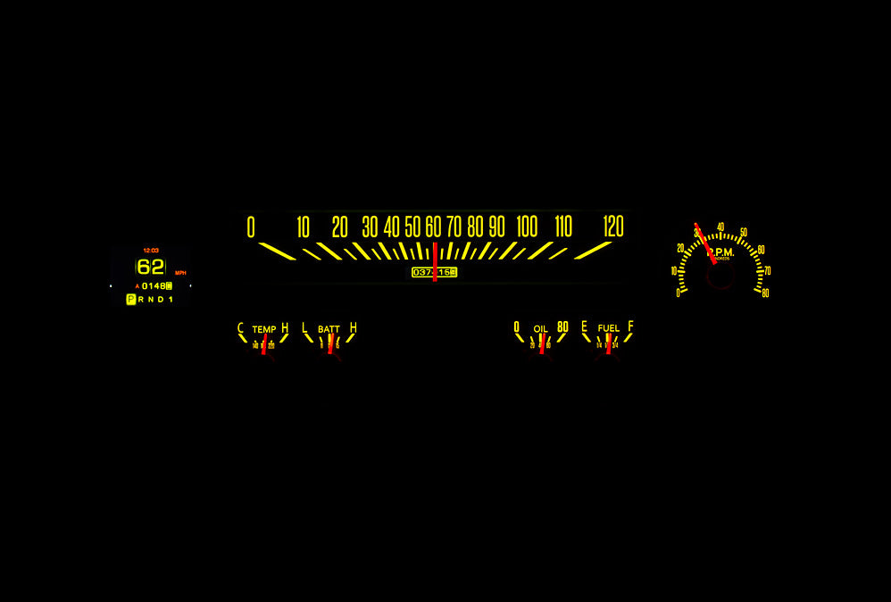 Dakota Digital Gauges, 1964-1966 Chevy Truck RTX