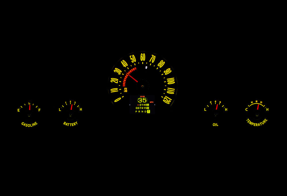 Dakota Digital Gauges, 1959-1960 Impala El Camino RTX