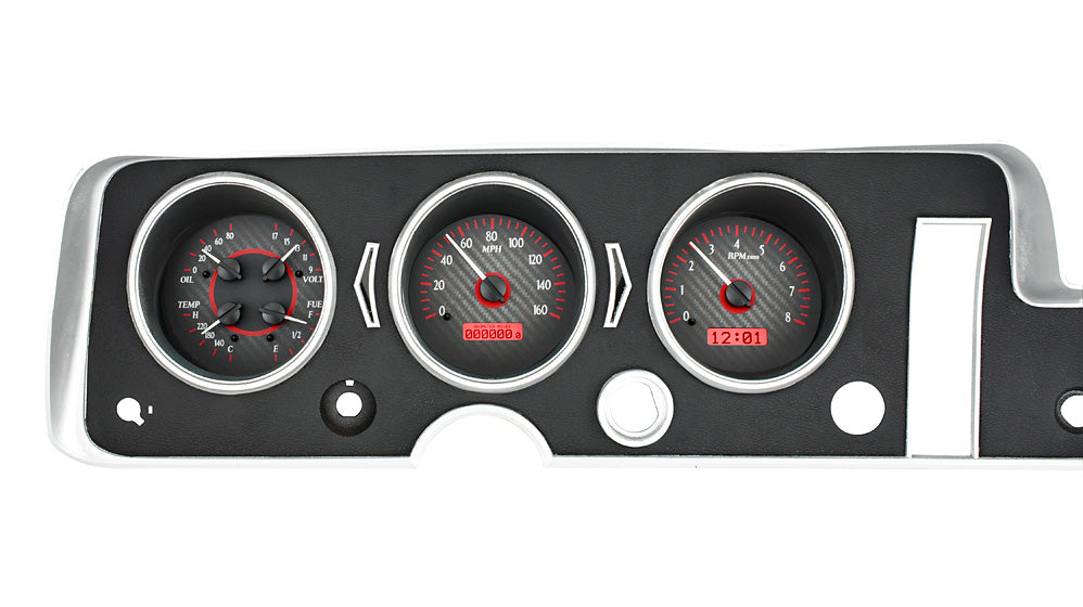 Dakota Digital Gauges, 1968 Gto Lemans Tempest VHX