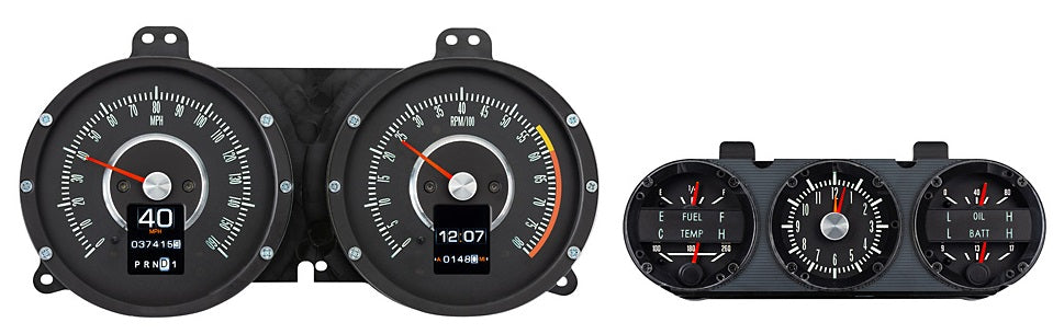Dakota Digital Gauges, 1967 Camaro With Console Gauges Dakota Digital Gauges RTX
