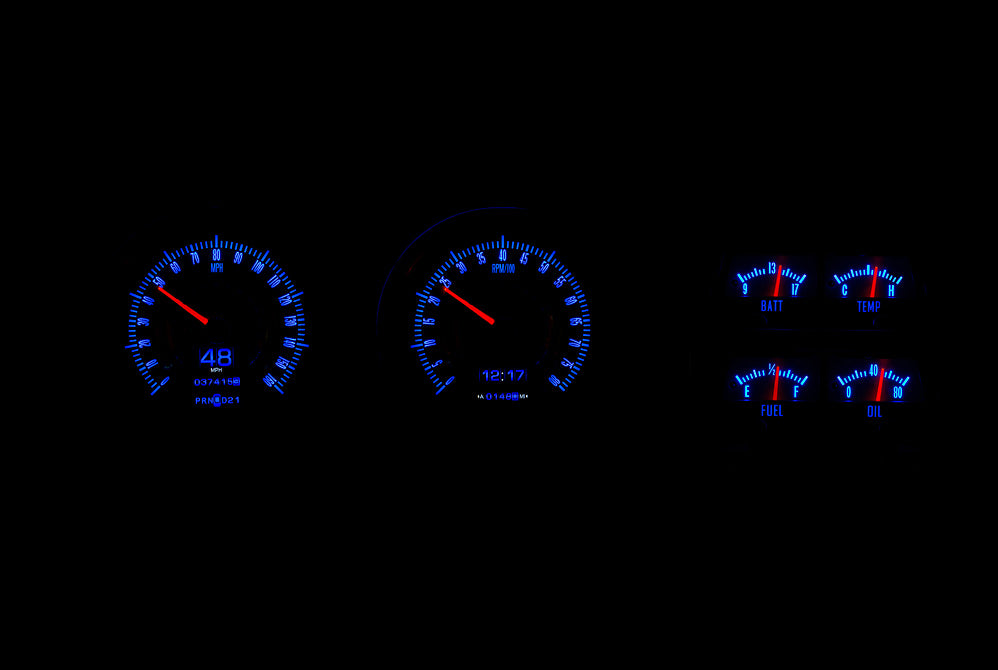 Dakota Digital Gauges, 1968 Camaro with Console Gauges RTX