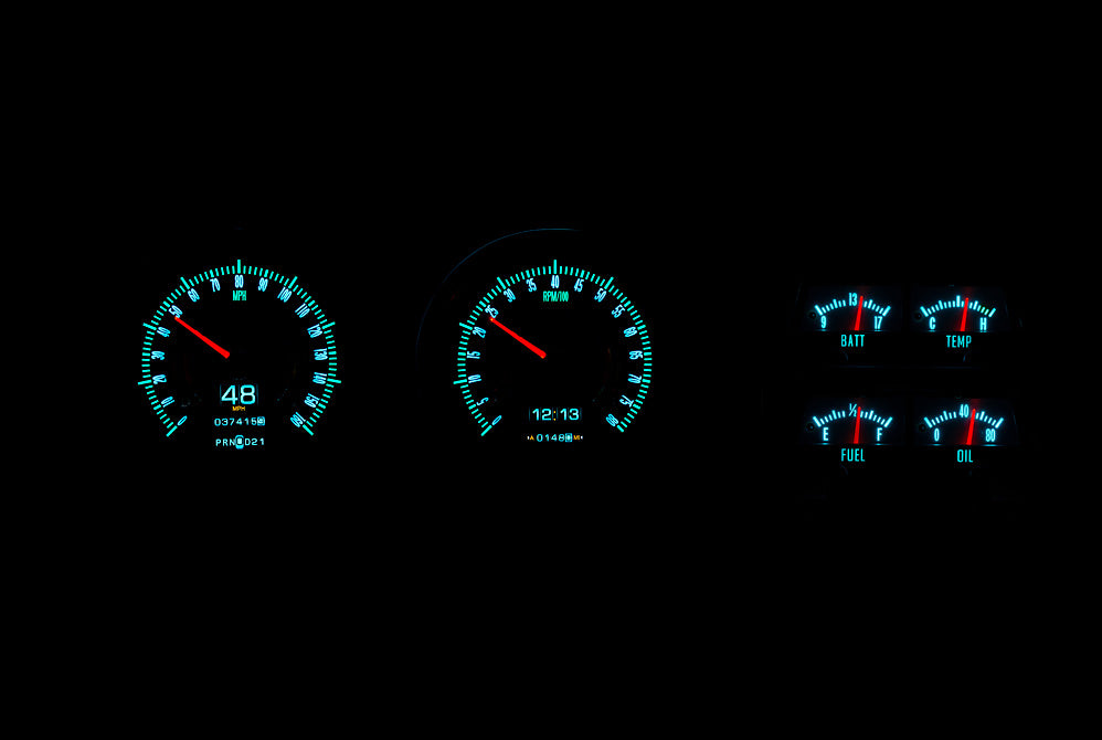 Dakota Digital Gauges, 1968 Camaro with Console Gauges RTX