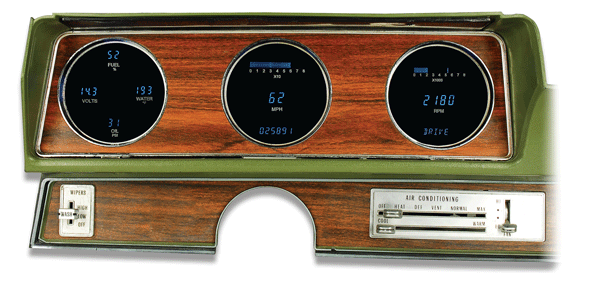 Dakota Digital Gauges, 1970-1972 Oldsmobile Cutlass 442 Dakota Digital VFD